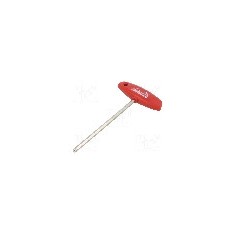 Cheie imbus, sferic, o&amp;#355;el crom-vanadium, HEX 6mm, lungime 182mm, WIHA - 04105
