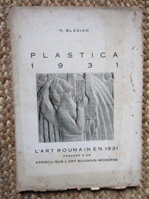 PLASTICA par H. BLAZIAN , 1931 foto