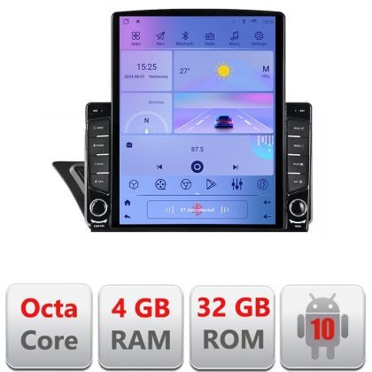 Navigatie Audi Q5 2008-2016 NON-MMI H-Q5 ecran tip TESLA 9.7&quot; cu Android Radio Bluetooth Internet GPS WIFI 4+32GB DSP CarStore Technology