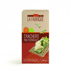 Crackers Bio multicereale fara gluten, 160g, La Fabrique