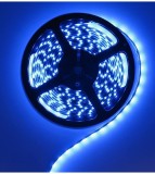 Banda LED Albastra IP65 12V SMD3528 60 LED/m cu Adeziv-Lungime 3 Metri