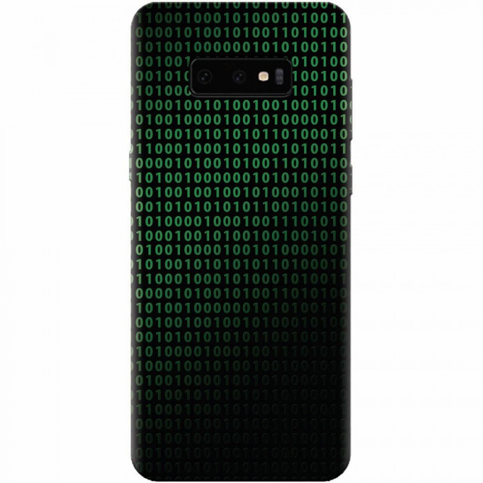 Husa silicon pentru Samsung Galaxy S10 Lite, Binary Code