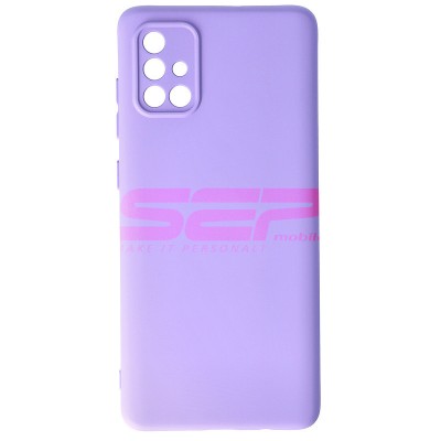Toc silicon High Copy Samsung Galaxy A71 Light Purple foto