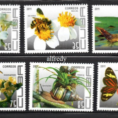 CUBA 2011, Fauna, Flora, serie neuzata, MNH