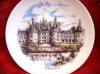 FARFURIE DECORATIVA PORTELAN LIMOGES FRANTA DECOR CASTEL CHAMBORD 21.5 CM