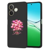 Husa pentru oppo a5 pro 4g / a5 pro 5g, microfibra in interior, catifea matt, negru 5, balloons