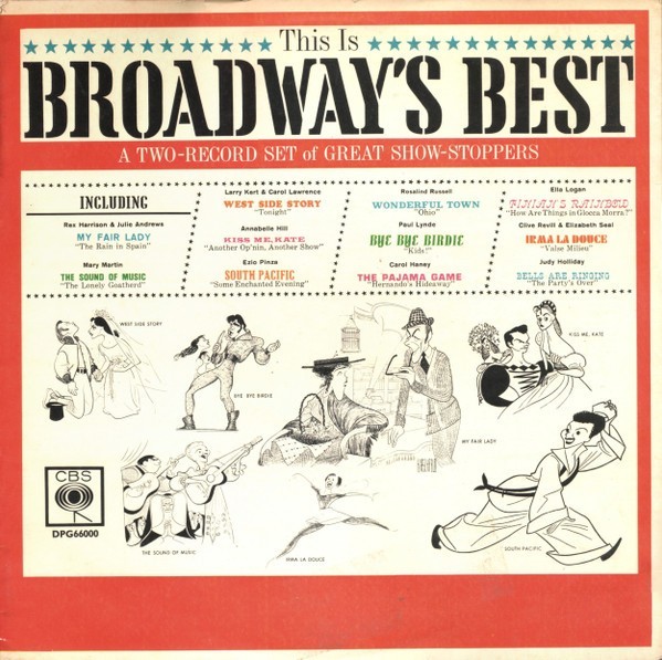 Disc vinil, LP. THIS IS BROADWAY&#039;S BEST. SET 2 DISCURI VINIL-VARIOUS-265697