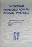 Dictionar Francez-Roman, Roman-Francez - Gheorghina Hanes ($E136)