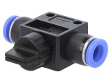 Ventil de &Icirc;nchidere Alamă Nichelată 8mm 0-10bar 0-60&deg;C