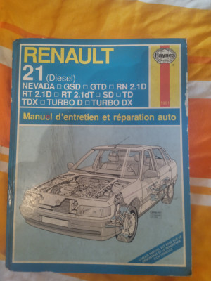 Renault 21(lb.franceza) manual de intretinere si reparatii-Marc Coombs foto