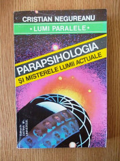 PARAPSIHOLOGIA SI MISTERELE LUMII ACTUALE- NEGUREANU, r4b foto