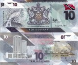 TRINIDAD AND TOBAGO 10 dollars 2020 polymer UNC!!!