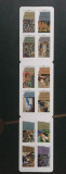 Franta 2012 -Pictura abstracta CUBISME Carnet cu 12 timbre selfadesive, Nestampilat