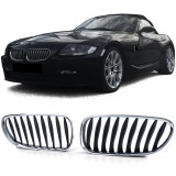 # Grila Sport Grila Fata Negru Crom pentru BMW Z4 E85 E86 2002-2009 Performance AutoTuning