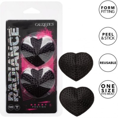 CALEXOTICS - RADIANCE HEART-SHAPED JEWEL NIPPLE SHIELDS foto