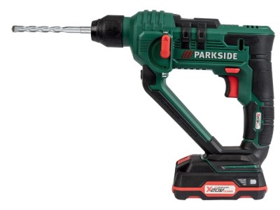 Ciocan rotopercutor cu acumulator PARKSIDE PABH 20-Li B2 foto