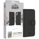 Eiger Husa North Folio Case iPhone 16 Pro Negru