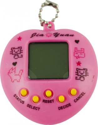 Joc electronic interactiv Tamagotchi, 49 jocuri, in forma de inima, 5 ani+, roz foto