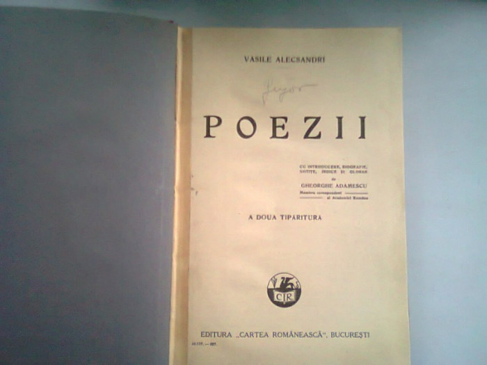 POEZII - VASILE ALECSANDRI