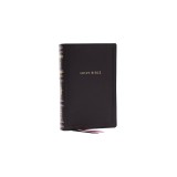 RSV Personal Size Bible with Cross References, Black Leathersoft, (Sovereign Collection)