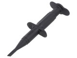 C&acirc;rlig de măsurare negru 1kV 4mm 122mm