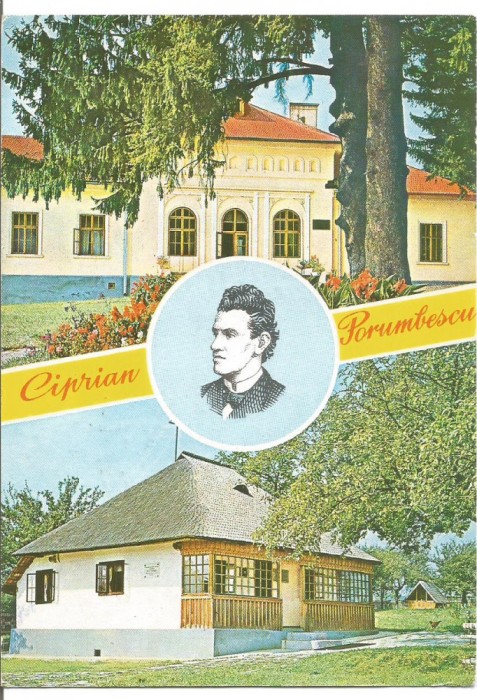 carte postala-SUCEAVA-Complexul muzeistic Ciprian Porumbescu