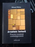 Aventura lecturii Poezie romana contemporana- Mioara Bahna