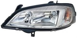 Far OPEL ASTRA G, 01.1998-08.2009, HELLA, fata, partea dreapta, tip bec H7+HB3+PY21W+W5W; electric; argintiu; fara motor; foto
