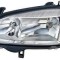 Far OPEL ASTRA G, 01.1998-08.2009, HELLA, fata, partea dreapta, tip bec H7+HB3+PY21W+W5W; electric; argintiu; fara motor;