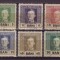 1918 ocupatia austriaca 10 valori stampilate