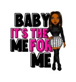 Cumpara ieftin Sticker decorativ Baby it&#039;s the me for me, Multicolor, 59 cm, 6064ST, Oem