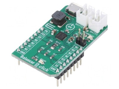 Balancer 5 Click - Monitorizare Funcționare Baterie GPIO I2C foto