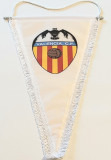 Fanion fotbal - VALENCIA CF (Spania) dimensiuni mari 45x22 cm