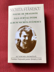 Nichita Stanescu - Opere vol. 7 - Poeme de dragoste, Fals Jurnal , Album foto