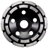 Cumpara ieftin Disc diamantat dublu segmentat, beton, slefuire uscata, 125 mm/22.23 mm, Richmann Exclusive