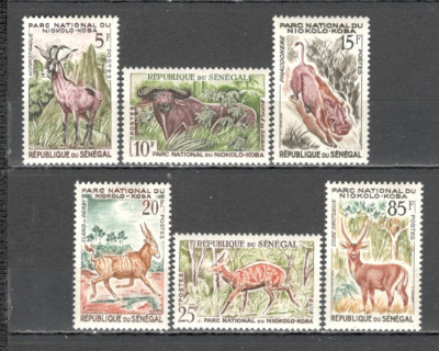 Senegal.1960 Animale din Parcul national Niokolo-Koba MS.32 foto