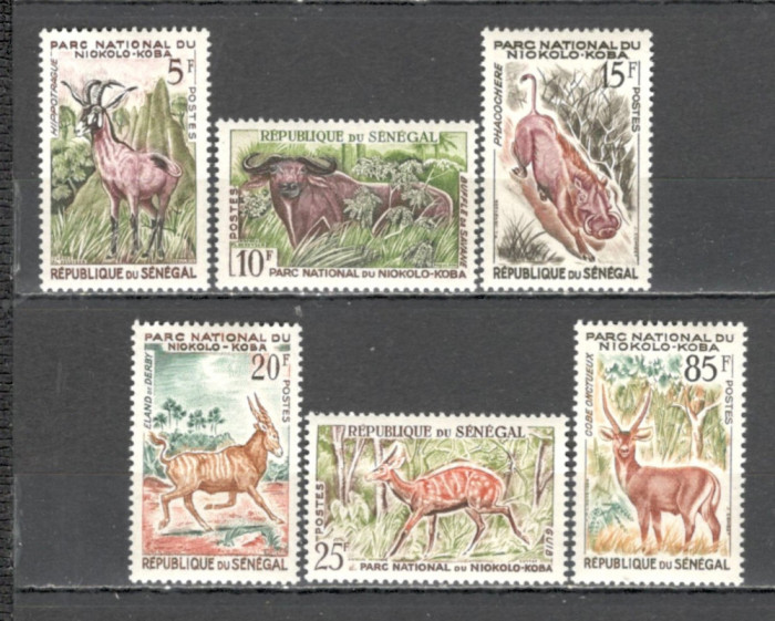 Senegal.1960 Animale din Parcul national Niokolo-Koba MS.32