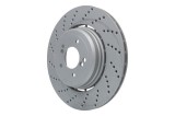Disc frana BMW 5 (E60), 6 (E63) Motor M, M5, M6, 370x24mm, 61.6 mm, OE 34212282807
