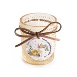 Lumanare parfumata Craciun aroma Eucalipt si Pin &Oslash; 5,5 cm x 6,5 H