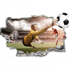 Sticker decorativ cu Fotbal, 80 cm, 1127STK
