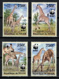 NIGER 2013 - Fauna, Girafe /serie completa MNH, Nestampilat