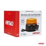 Girofar wireless - fara cablu, magnetic cu LED R65 R10 12 24V, Amio