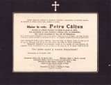 A1934 Ferpar maior Petru Călțun, fost ofițer &icirc;n Legiunea Rom&acirc;nă din Italia etc.