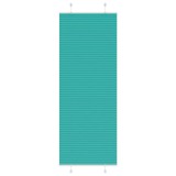 Jaluzea plisată verde petrol 75x200 cm Lățime țesătură 74,4 cm