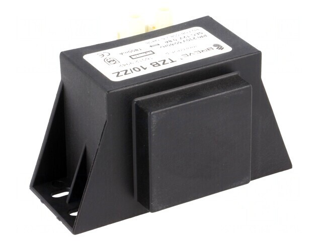 Transformator &icirc;ncapsulat 35VA 230V la 12V cu bandă cu cleme
