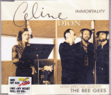CD Pop: Celine Dion &amp; The Bee Gees - Immortality ( 1998, maxi-single original )