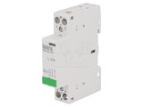 Contactor 2-polar pentru instalații 20A 230VAC NO x2