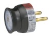 Fisa 2P extra subtire 050184, negru, Legrand