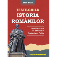 Istoria romanilor dupa programa de admitere in Academia de Politie | Stan Balan foto