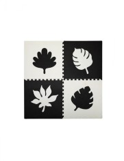 Covoras de joaca puzzle 120x120 cm Momi, Feli - Black foto